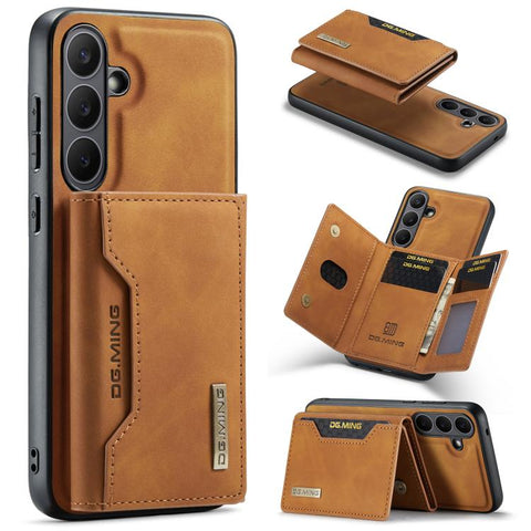 DG.MING M2 Series 3-Fold Multi Card Bag + Magnetic Phone Case, For Galaxy S26 FE 5G, For Samsung Galaxy S26+ 5G, For Samsung Galaxy S26 Ultra 5G, For Samsung Galaxy S26 5G, For Samsung Galaxy S25 FE 5G, For Samsung Galaxy S25 Edge 5G, For Galaxy S25 5G...