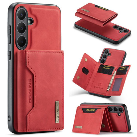 DG.MING M2 Series 3-Fold Multi Card Bag + Magnetic Phone Case, For Galaxy S26 FE 5G, For Samsung Galaxy S26+ 5G, For Samsung Galaxy S26 Ultra 5G, For Samsung Galaxy S26 5G, For Samsung Galaxy S25 FE 5G, For Samsung Galaxy S25 Edge 5G, For Galaxy S25 5G...
