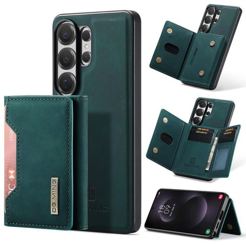 DG.MING M2 Series 3-Fold Multi Card Bag + Magnetic Phone Case, For Galaxy S26 FE 5G, For Samsung Galaxy S26+ 5G, For Samsung Galaxy S26 Ultra 5G, For Samsung Galaxy S26 5G, For Samsung Galaxy S25 FE 5G, For Samsung Galaxy S25 Edge 5G, For Galaxy S25 5G...
