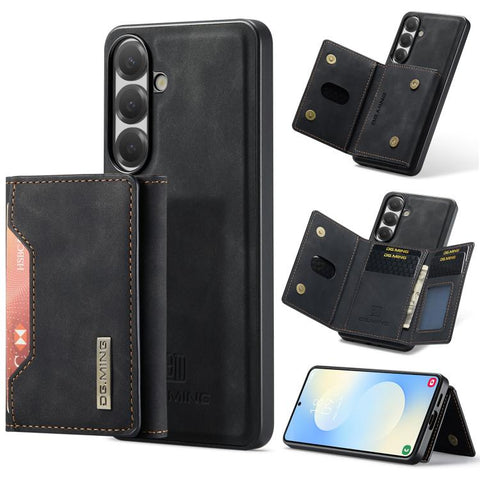 DG.MING M2 Series 3-Fold Multi Card Bag + Magnetic Phone Case, For Galaxy S26 FE 5G, For Samsung Galaxy S26+ 5G, For Samsung Galaxy S26 Ultra 5G, For Samsung Galaxy S26 5G, For Samsung Galaxy S25 FE 5G, For Samsung Galaxy S25 Edge 5G, For Galaxy S25 5G...