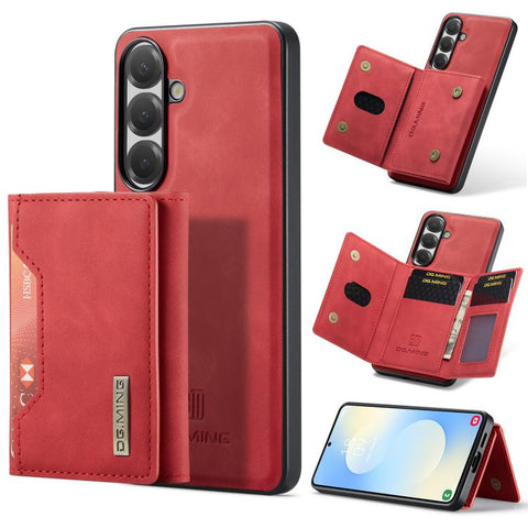 DG.MING M2 Series 3-Fold Multi Card Bag + Magnetic Phone Case, For Galaxy S26 FE 5G, For Samsung Galaxy S26+ 5G, For Samsung Galaxy S26 Ultra 5G, For Samsung Galaxy S26 5G, For Samsung Galaxy S25 FE 5G, For Samsung Galaxy S25 Edge 5G, For Galaxy S25 5G...