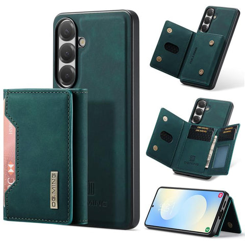 DG.MING M2 Series 3-Fold Multi Card Bag + Magnetic Phone Case, For Galaxy S26 FE 5G, For Samsung Galaxy S26+ 5G, For Samsung Galaxy S26 Ultra 5G, For Samsung Galaxy S26 5G, For Samsung Galaxy S25 FE 5G, For Samsung Galaxy S25 Edge 5G, For Galaxy S25 5G...