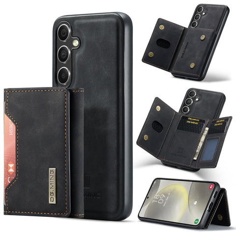 DG.MING M2 Series 3-Fold Multi Card Bag + Magnetic Phone Case, For Galaxy S26 FE 5G, For Samsung Galaxy S26+ 5G, For Samsung Galaxy S26 Ultra 5G, For Samsung Galaxy S26 5G, For Samsung Galaxy S25 FE 5G, For Samsung Galaxy S25 Edge 5G, For Galaxy S25 5G...