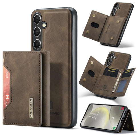 DG.MING M2 Series 3-Fold Multi Card Bag + Magnetic Phone Case, For Galaxy S26 FE 5G, For Samsung Galaxy S26+ 5G, For Samsung Galaxy S26 Ultra 5G, For Samsung Galaxy S26 5G, For Samsung Galaxy S25 FE 5G, For Samsung Galaxy S25 Edge 5G, For Galaxy S25 5G...