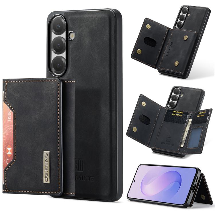 DG.MING M2 Series 3-Fold Multi Card Bag + Magnetic Phone Case, For Galaxy S26 FE 5G, For Samsung Galaxy S26+ 5G, For Samsung Galaxy S26 Ultra 5G, For Samsung Galaxy S26 5G, For Samsung Galaxy S25 FE 5G, For Samsung Galaxy S25 Edge 5G, For Galaxy S25 5G...