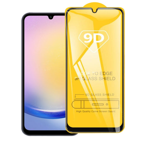 9D Full Glue Full Screen Tempered Glass Film, For Samsung Galaxy F16 5G, For Samsung Galaxy A26 5G / M16 5G, For Samsung Galaxy A56 5G, For Samsung Galaxy M05 / F05