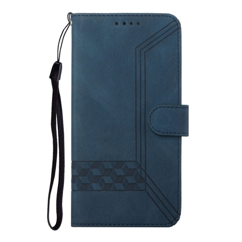 Cubic Skin Feel Flip Leather Phone Case, For Galaxy S25 Ultra 5G