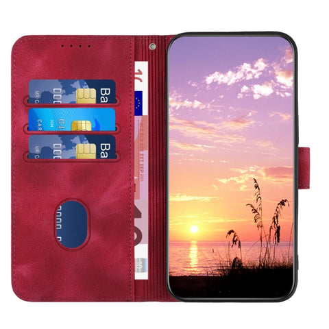 Elephant Head Embossed Phone Leather Case with Lanyard, For Samsung Galaxy S25+ 5G, For Samsung Galaxy S25 Ultra 5G