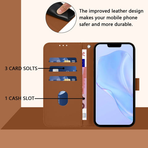 Skin Feel Solid Color Leather Phone Case with Lanyard, For iPhone 15 Pro, For iPhone 15 Plus
