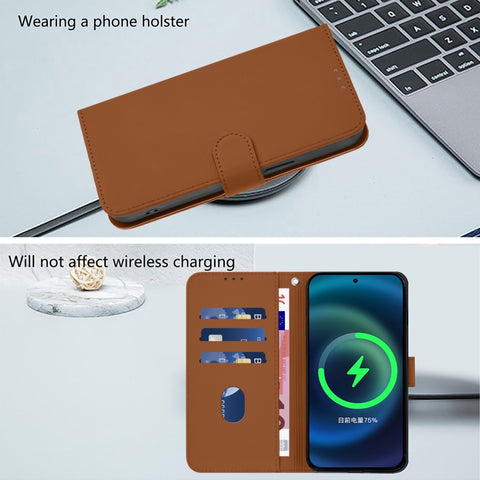 Skin Feel Solid Color Leather Phone Case with Lanyard, For Samsung Galaxy A32 4G, For Samsung Galaxy A02 / M02