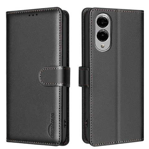 Litchi Texture RFID Anti-theft Leather Phone Case, For Samsung Galaxy S25 Edge 5G, For Samsung Galaxy S25 Ultra 5G