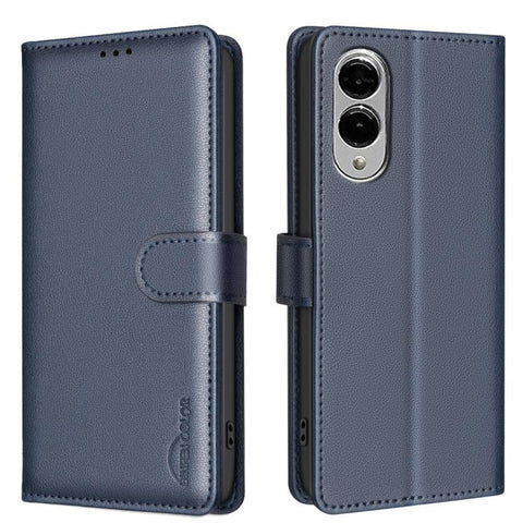 Litchi Texture RFID Anti-theft Leather Phone Case, For Samsung Galaxy S25 Edge 5G, For Samsung Galaxy S25 Ultra 5G