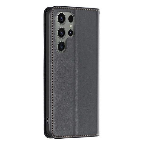 Magnetic Leather Phone Case, For Samsung Galaxy S25 Ultra 5G