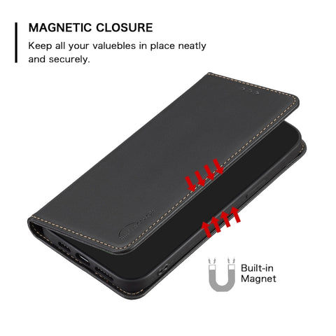 Magnetic Leather Phone Case, For Samsung Galaxy S25 Ultra 5G