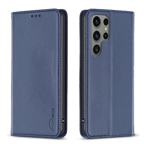 Magnetic Leather Phone Case, For Samsung Galaxy S25 Ultra 5G
