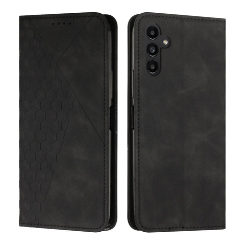 Diamond Splicing Skin Feel Magnetic Leather Phone Case, For Galaxy S26 FE 5G, For Samsung Galaxy S26+ 5G, For Samsung Galaxy S26 Ultra 5G, For Samsung Galaxy S26 5G, For Samsung Galaxy S25 FE 5G, For Samsung Galaxy S25 Edge 5G                          ...