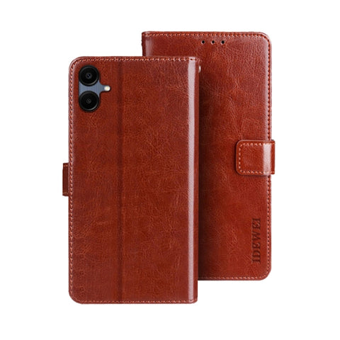 idewei Crazy Horse Texture Leather Phone Case, For Samsung Galaxy A16 5G, For Samsung Galaxy A06 4G