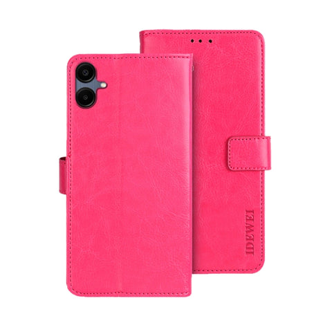 idewei Crazy Horse Texture Leather Phone Case, For Samsung Galaxy A16 5G, For Samsung Galaxy A06 4G