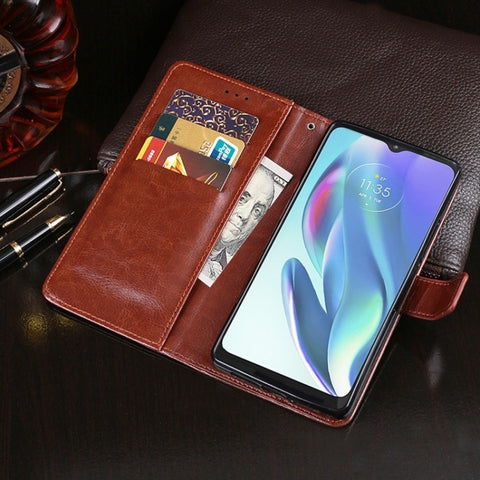 idewei Crazy Horse Texture Leather Phone Case, For Samsung Galaxy A16 5G, For Samsung Galaxy A06 4G