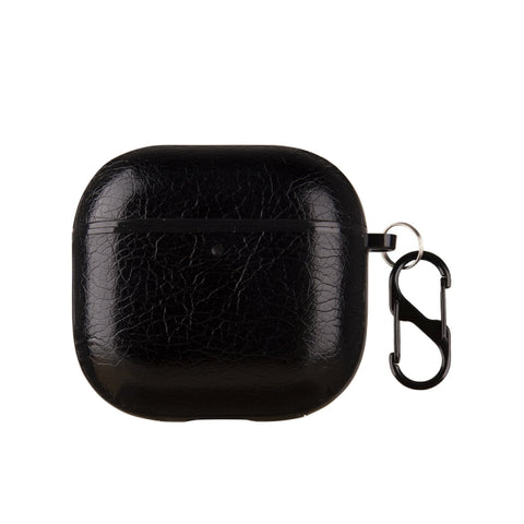 One-Piece Style Leather Earphone Protective Case with Hook, For AirPods 5 / 4, For AirPods Pro 3, For AirPods Pro 2