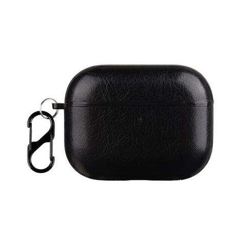 One-Piece Style Leather Earphone Protective Case with Hook, For AirPods 5 / 4, For AirPods Pro 3, For AirPods Pro 2