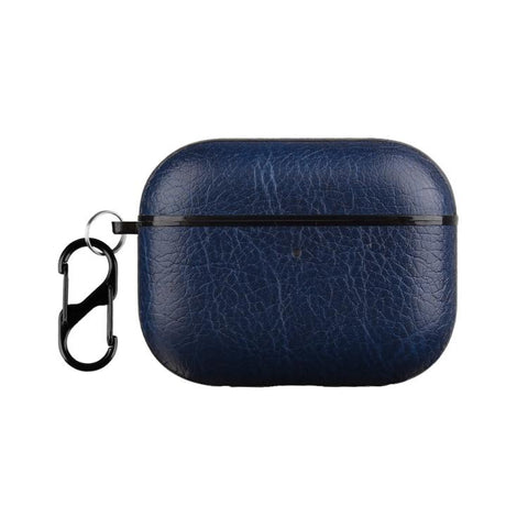One-Piece Style Leather Earphone Protective Case with Hook, For AirPods 5 / 4, For AirPods Pro 3, For AirPods Pro 2