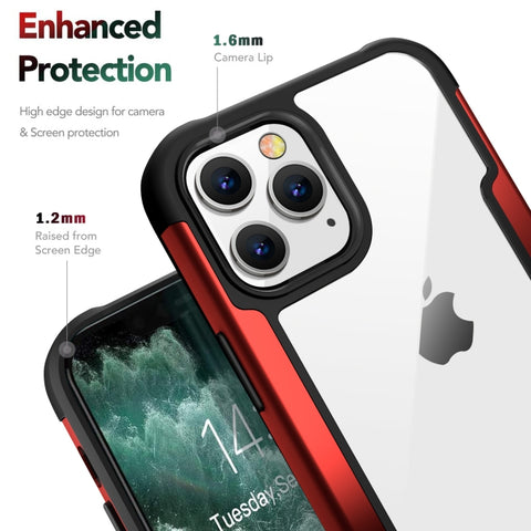 Iron Man Series Metal PC + TPU Protective Case, For iPhone 12 mini, For iPhone 12 / 12 Pro, For iPhone 12 Pro Max
