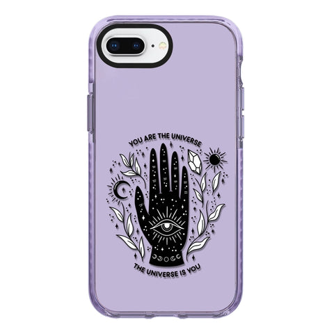 Simple Illustration Pattern Full Coverage Phone Case, For iPhone 7 Plus / 8 Plus