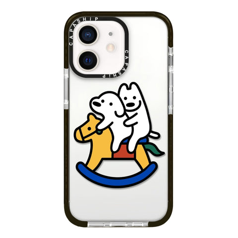Simple Illustration Pattern Full Coverage Phone Case, For iPhone 11