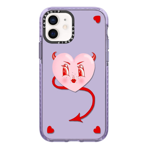 Simple Illustration Pattern Full Coverage Phone Case, For iPhone 11