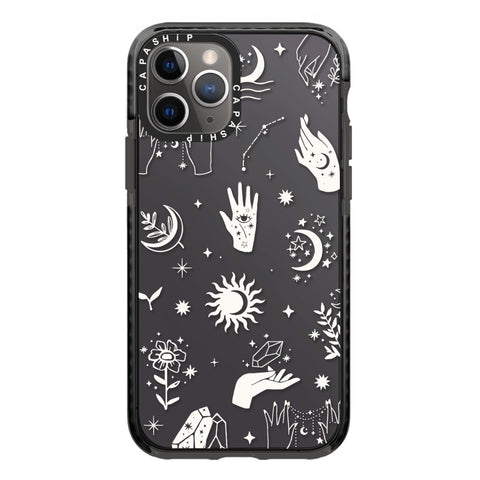 Simple Illustration Pattern Full Coverage Phone Case, For iPhone 11 Pro