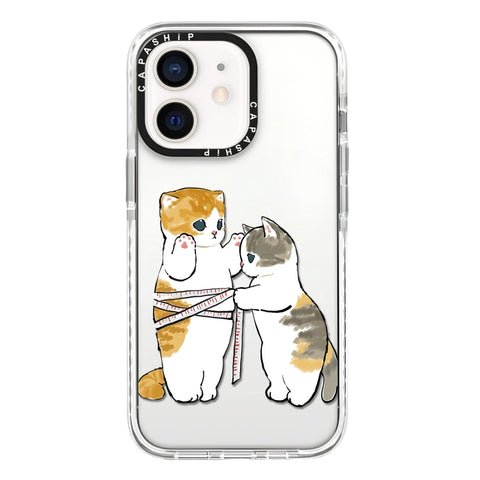 Simple Illustration Pattern Full Coverage Phone Case, For iPhone 12 mini