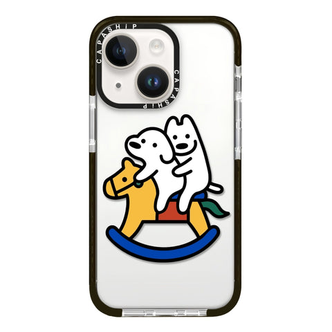 Simple Illustration Pattern Full Coverage Phone Case, For iPhone 13 mini