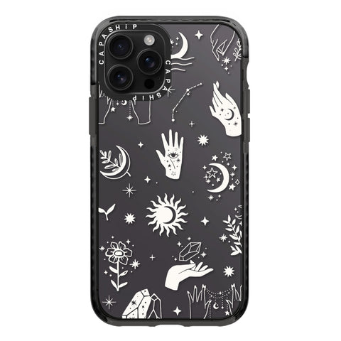 Simple Illustration Pattern Full Coverage Phone Case, For iPhone 13 Pro Max