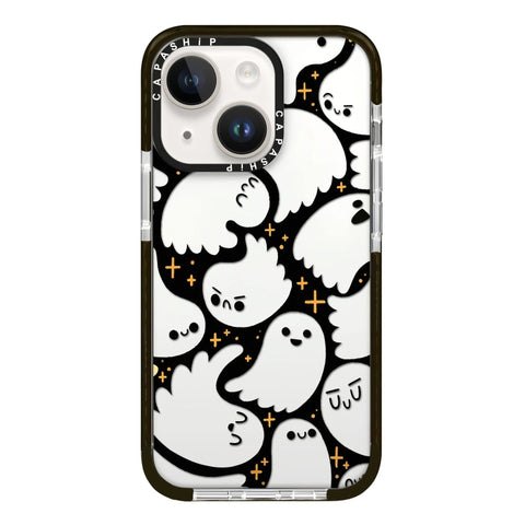 Simple Illustration Pattern Full Coverage Phone Case, For iPhone 14 Plus