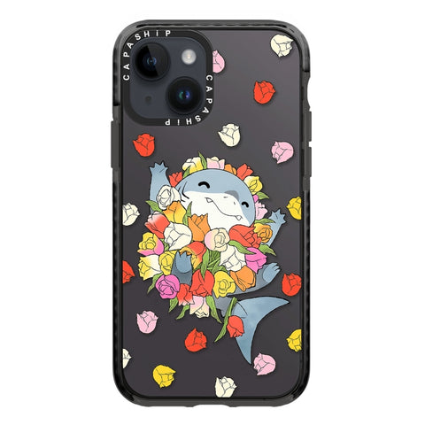 Simple Illustration Pattern Full Coverage Phone Case, For iPhone 15