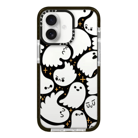 Simple Illustration Pattern Full Coverage Phone Case, For iPhone 16