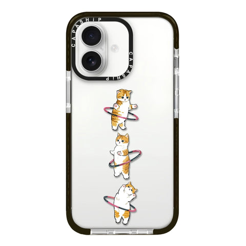 Simple Illustration Pattern Full Coverage Phone Case, For iPhone 16 Plus