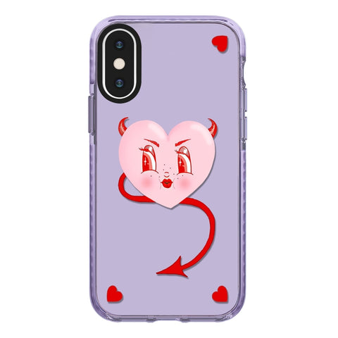 Simple Illustration Pattern Full Coverage Phone Case, For iPhone X / XS