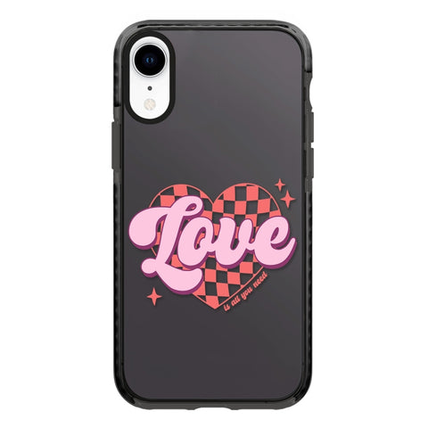 Simple Illustration Pattern Full Coverage Phone Case, For iPhone XR