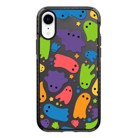 Simple Illustration Pattern Full Coverage Phone Case, For iPhone XR