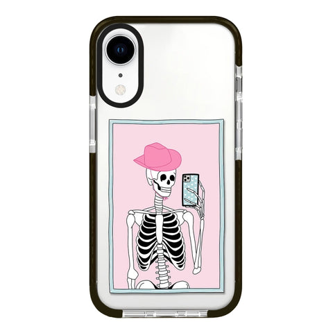 Simple Illustration Pattern Full Coverage Phone Case, For iPhone XR