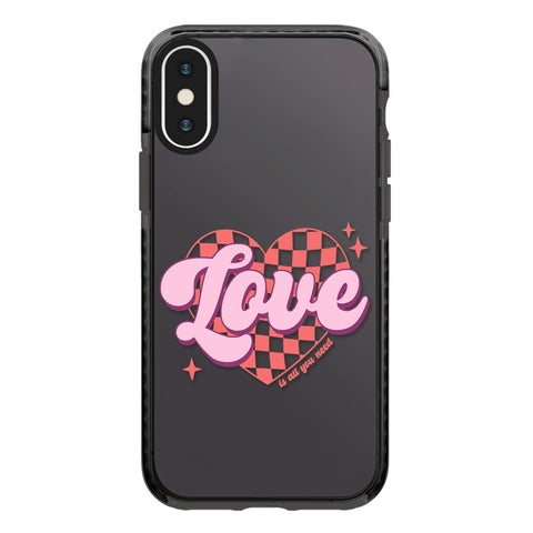 Simple Illustration Pattern Full Coverage Phone Case, For iPhone XS Max