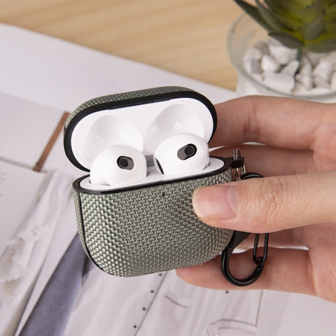 Nylon Waterproof Wireless Earphone Case with Hook, For AirPods 4 / AirPods 5, For AirPods Pro 3, For AirPods Pro 2