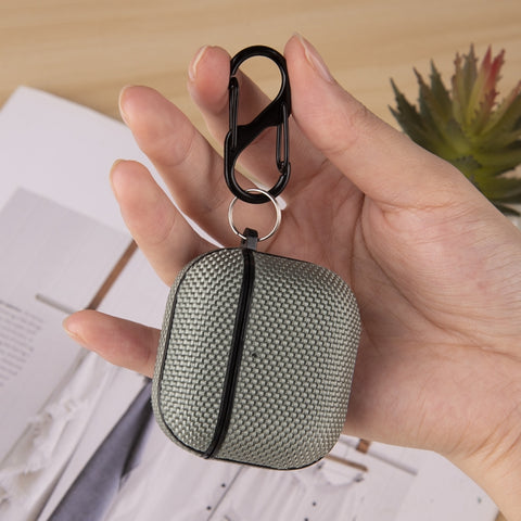 Nylon Waterproof Wireless Earphone Case with Hook, For AirPods 4 / AirPods 5, For AirPods Pro 3, For AirPods Pro 2