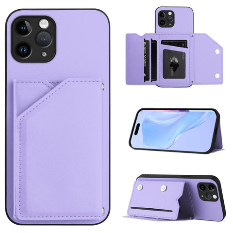Skin Feel Four Card Slots Phone Case with Wrist Strap, For iPhone 12 mini, For iPhone 11 Pro Max, For iPhone 11, For iPhone 11 Pro, For iPhone X / XS, For iPhone XR, For iPhone XS Max, For iPhone 7 Plus / 8 Plus