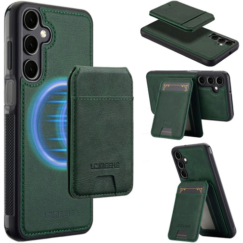 LC.IMEEKE L3 Series Detachable RFID Card Bag Magsafe Phone Case, For Galaxy A18 5G/A18 4G, For Samsung Galaxy A57 5G, For Samsung Galaxy A37 5G, For Samsung Galaxy A16 5G, For Samsung Galaxy A15 5G / 4G, For Samsung Galaxy A55 5G                       ...