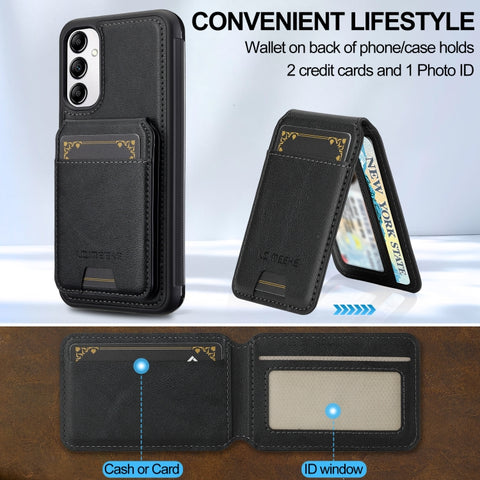 LC.IMEEKE L3 Series Detachable RFID Card Bag Magsafe Phone Case, For Samsung Galaxy A54 5G