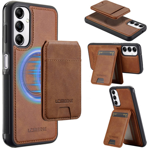 LC.IMEEKE L3 Series Detachable RFID Card Bag Magsafe Phone Case, For Galaxy A18 5G/A18 4G, For Samsung Galaxy A57 5G, For Samsung Galaxy A37 5G, For Samsung Galaxy A16 5G, For Samsung Galaxy A15 5G / 4G, For Samsung Galaxy A55 5G                       ...