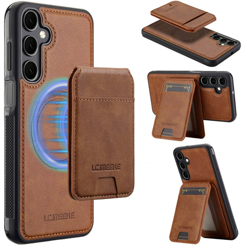 LC.IMEEKE L3 Series Detachable RFID Card Bag Magsafe Phone Case, For Galaxy A18 5G/A18 4G, For Samsung Galaxy A57 5G, For Samsung Galaxy A37 5G, For Samsung Galaxy A16 5G, For Samsung Galaxy A15 5G / 4G, For Samsung Galaxy A55 5G                       ...